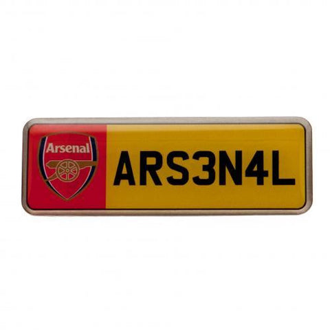 Arsenal F.C. Number Plate Badge