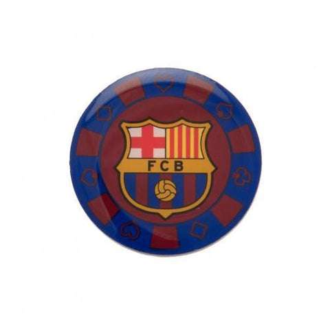 F.C. Barcelona Poker Chip Badge