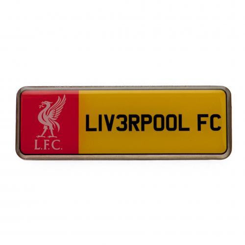 Liverpool F.C. Number Plate Badge