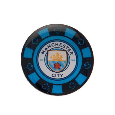 Manchester City F.C. Poker Chip Badge