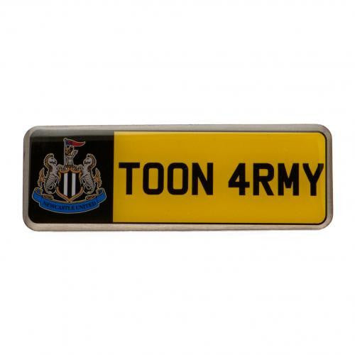 Newcastle United F.C. Number Plate Badge