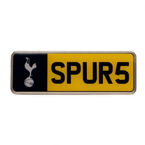Tottenham Hotspur F.C. Number Plate Badge