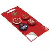 Arsenal F.C. Button Badge Set