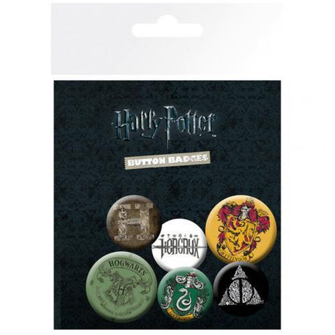 Harry Potter Button Badge Set BL
