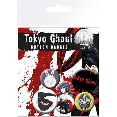 Tokyo Ghoul Button Badge Set