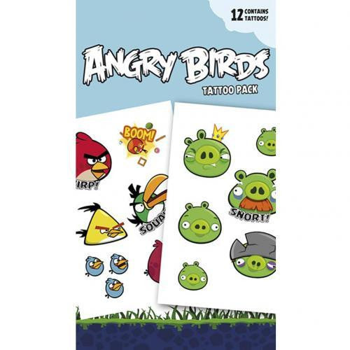 Angry Birds Tattoo Pack