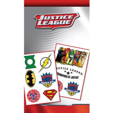 DC Comics Tattoo Pack Justice League