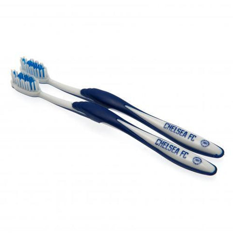 Chelsea F.C. Twin Pack Toothbrush Adults