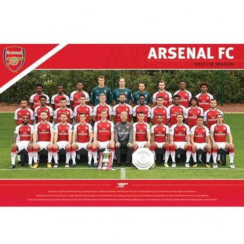 Arsenal F.C. Poster Squad 35