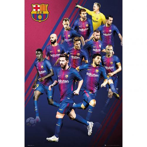 F.C. Barcelona Poster Players 50
