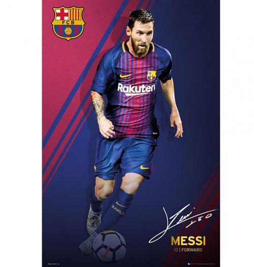 F.C. Barcelona Poster Messi 55