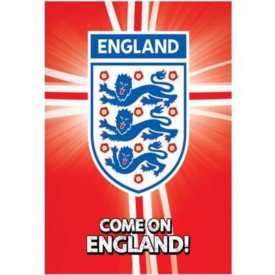 England F.A. Poster Crest RD