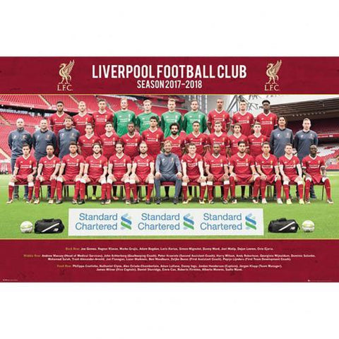 Liverpool F.C. Poster Squad 18