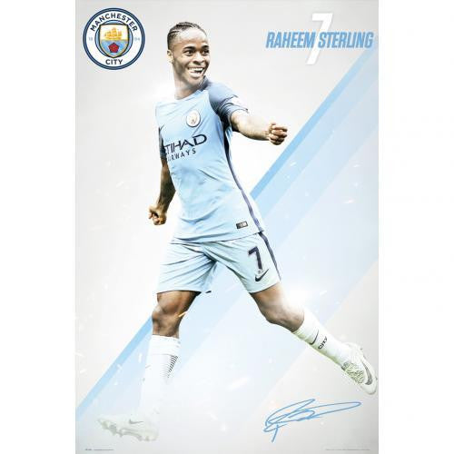 Manchester City F.C. Poster Sterling 28