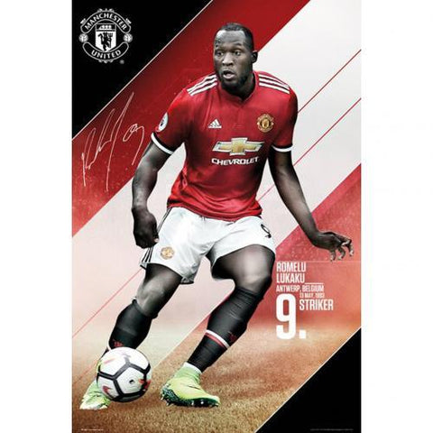 Manchester United F.C. Poster Lukaku 40