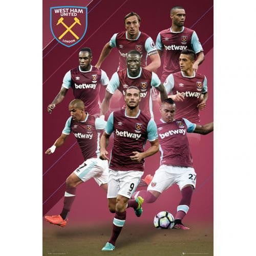 West Ham United F.C. Poster Players 1