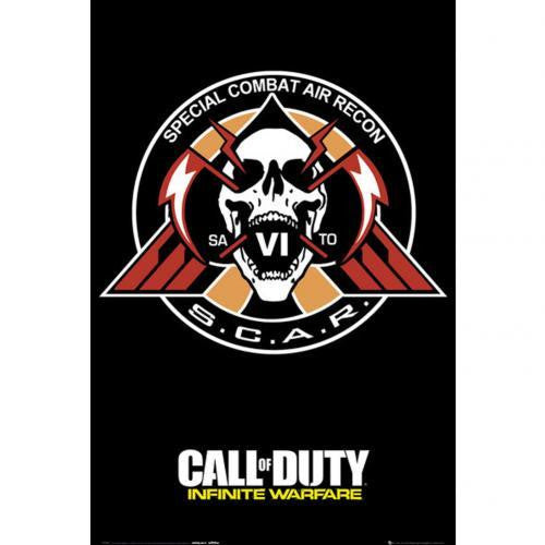 Call Of Duty Infinite Warfare Poster Scar 249