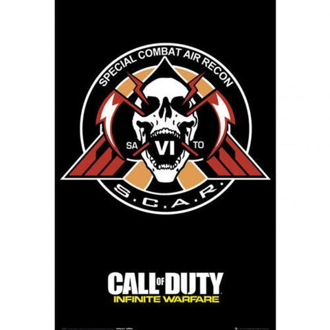 Call Of Duty Infinite Warfare Poster Scar 249