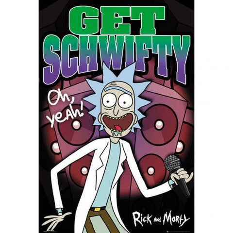 Rick And Morty Poster Schwifty 224