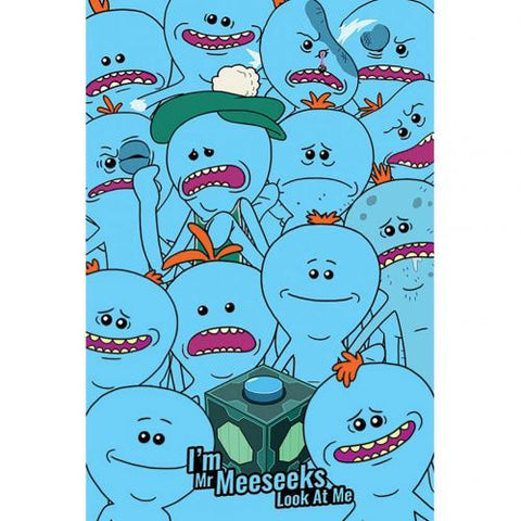 Rick And Morty Poster Mr Meeseeks 267