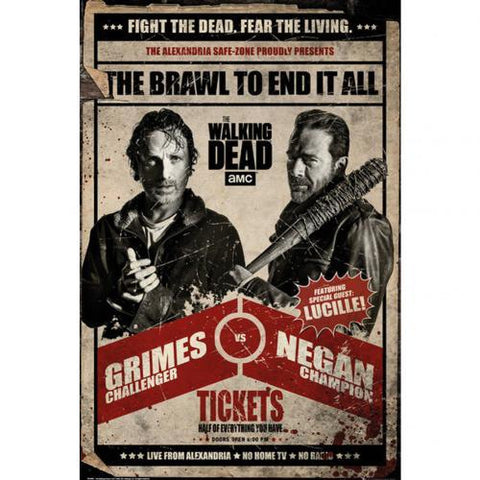 The Walking Dead Poster Fight 243