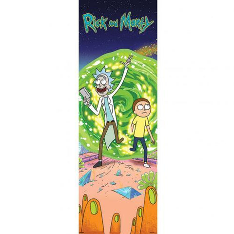 Rick And Morty Door Poster 301