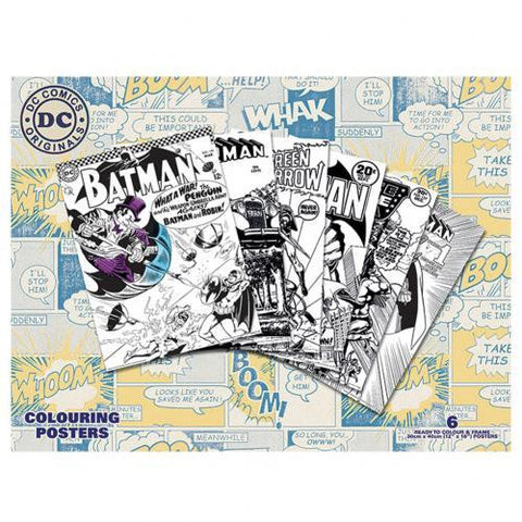 DC Comics Colouring Poster Pack
