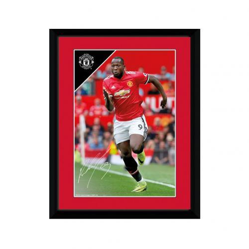 Manchester United F.C. Picture Lukaku 8 x 6