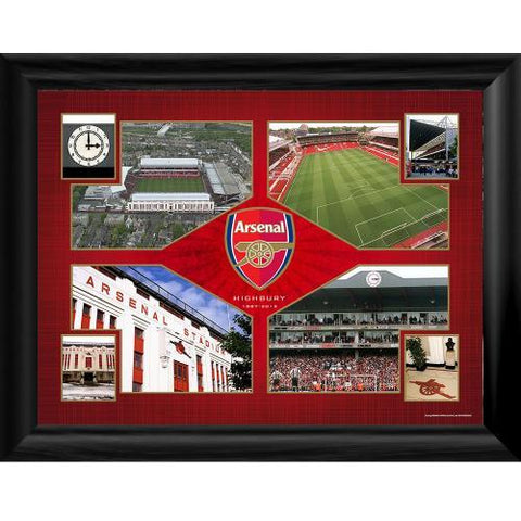 Arsenal F.C. Framed Print Highbury Montage 16 x 12