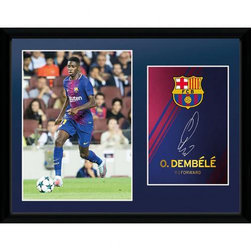 F.C. Barcelona Picture Dembele 16 x 12