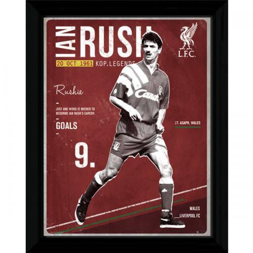 Liverpool F.C. Picture Rush Retro 16 x 12