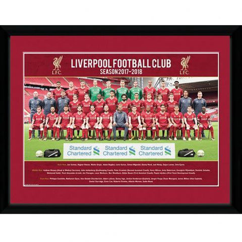 Liverpool F.C. Picture Squad 16 x 12 17-18