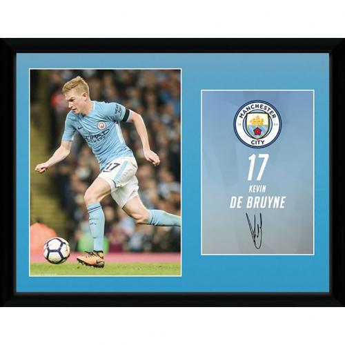 Manchester City F.C. Picture De Bruyne 16 x 12