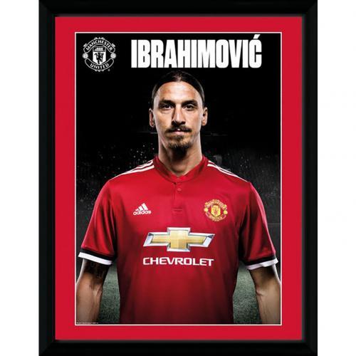 Manchester United F.C. Picture Ibrahimovic Profile 16 x 12