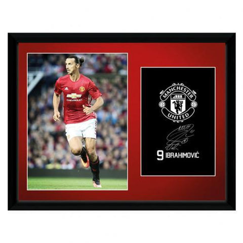 Manchester United F.C.Picture Ibrahimovic 16 x 12