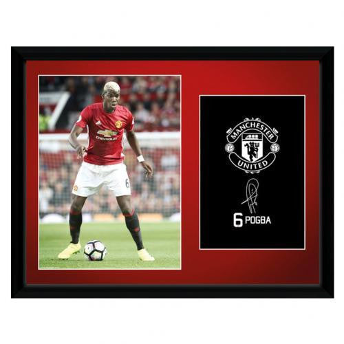 Manchester United F.C. Picture Pogba 16 x 12