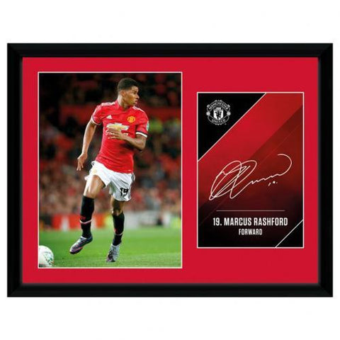 Manchester United F.C. Picture Rashford 16 x 12