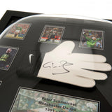 Manchester United F.C. Schmeichel Signed Glove (Framed)