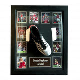 Arsenal F.C. Bergkamp Signed Boot (Framed)