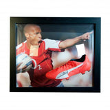 Arsenal F.C. Henry Signed Boot (Framed)