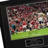 Manchester United F.C. Treble Winners Signed Framed Prints