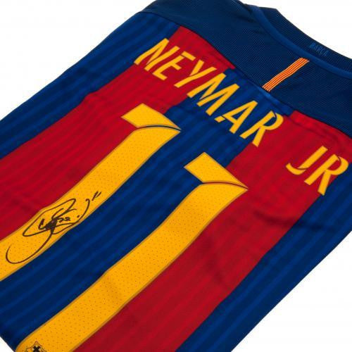 F.C. Barcelona Neymar Signed Shirt