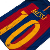 F.C. Barcelona Messi Signed Shirt