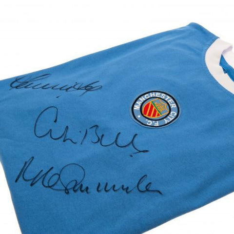 Manchester City F.C. Bell - Lee - Summerbee Signed Shirt