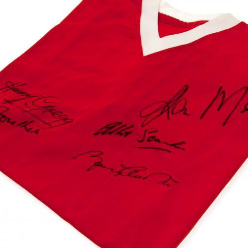 Manchester United F.C. 1958 Busby Babes Signed Shirt