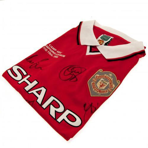 Manchester United F.C. 1999 Champions League Final Signed Shirt