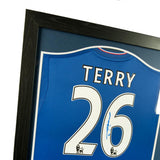 Chelsea F.C. Terry Signed Shirt (Framed)