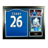 Chelsea F.C. Terry Signed Shirt (Framed)