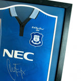 Everton F.C. Ferguson Signed Shirt (Framed)