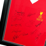 Liverpool F.C. 1977 European Cup Winners Signed Shirt (Framed)